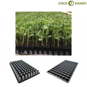 سینی کشت 112 حفره‌ای بسته 100 تایی- مناسب کشت سبزیجات و صیفی‌جات